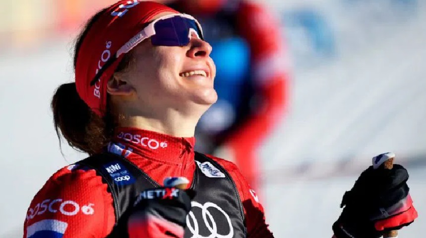 Natalya Nepryayeva ski