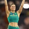 Nina Kennedy pole vault gold