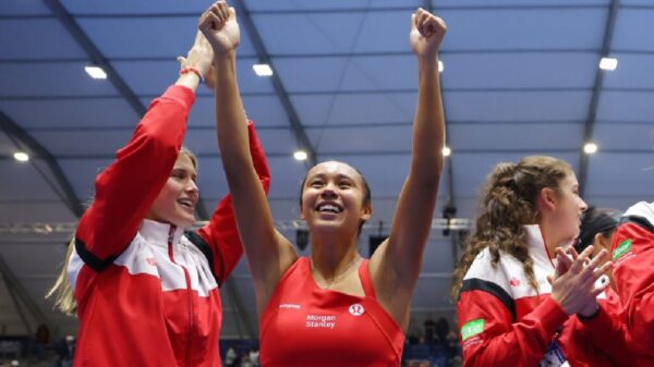 Team Canada title Billie Jean King Cup