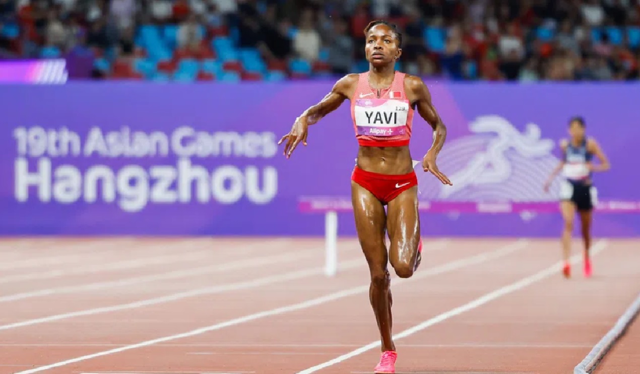 Winfred Yavi steeplechase