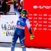 Women alpine skiing